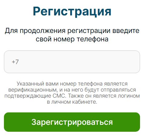 Как зарегистрироваться в личном кабинете &laquo;Выдадим&raquo;